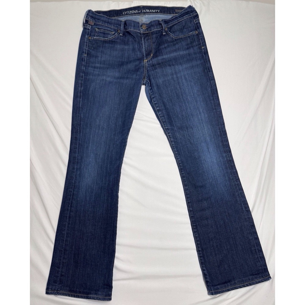 Citizens of Humanity Kelly‎ Low-Rise Bootcut Dark Wash Denim Jeans Size 31